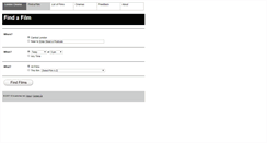 Desktop Screenshot of londoncinema.bluebones.net